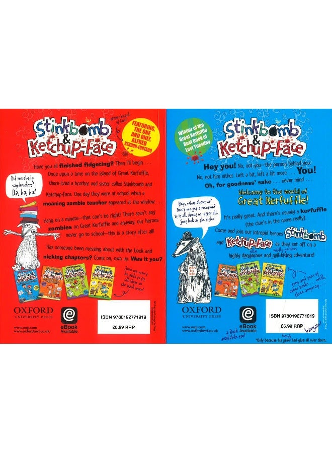 Stinkbomb And Ketchup-Face - 5 Books Set - Image 4