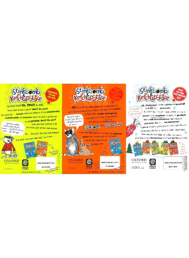 Stinkbomb And Ketchup-Face - 5 Books Set - Image 2