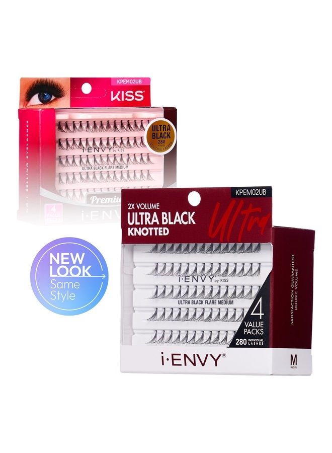 KISS Kiss I Envy Ultra Black Lashes (Medium) 