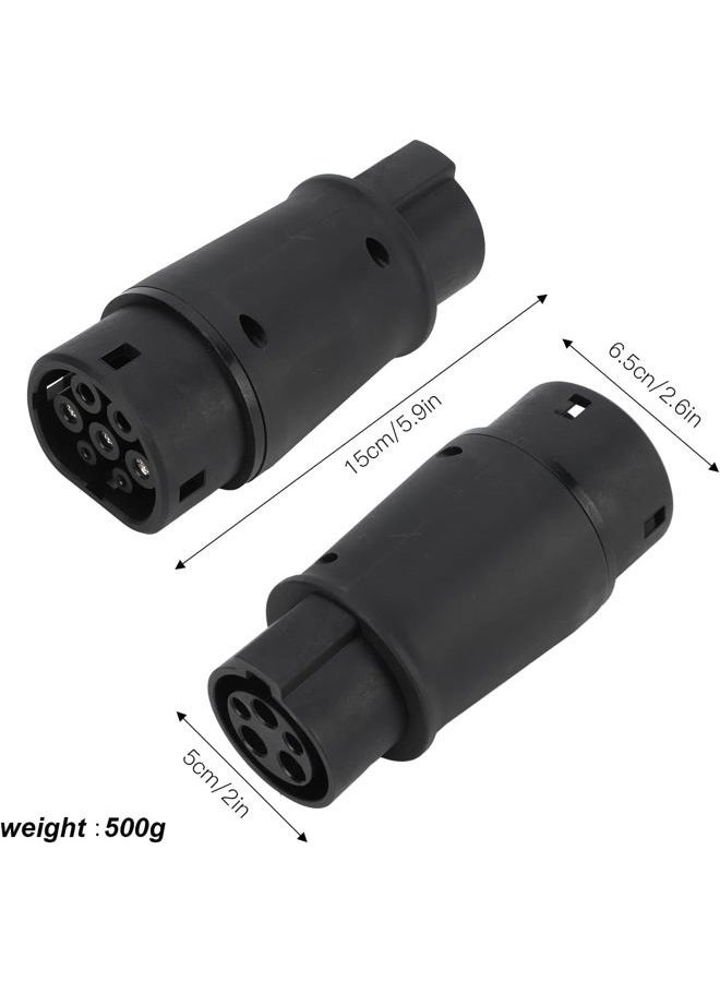 EVGATSAUTO EV Charging Adapter, Type 1 to Type 2 EV Charger Connector Charging Adapter for Electric Vehicles Protection IP54 16A 32A 230V Universal - Image 3