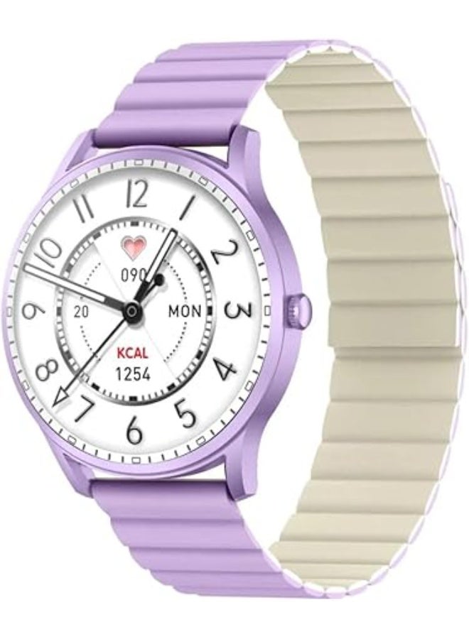 Kieslect Lady Calling Lora Smartwatch: Stay Connected and Stylish, Make and Receive Calls Directly from Your Wrist, Smart Watches for Women (Answer/Make Calls). - Image 1