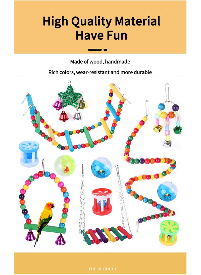 Kidle 12 لعبة للطيور الأليفة - Image 2