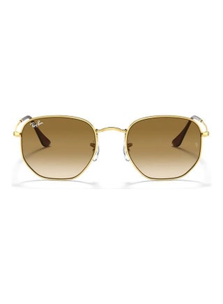 Unisex Hexagonal Flat Lenses Sunglasses-Lens RB3548 001/51 51-21 - view 2