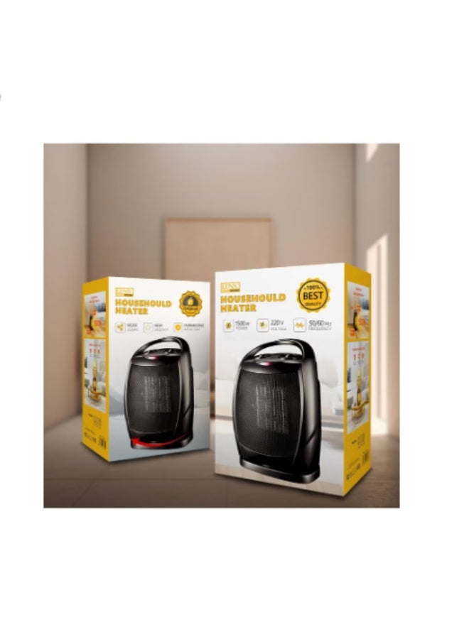 Denx 1500W Electric Home Heater  Rust-resistant steel - Image 2