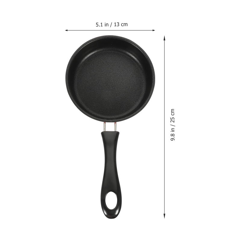 Pink Mini Nonstick Frying Pan for Egg Steak Induction Compatible Small Skillet Travel - Image 3