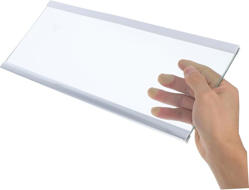 رفوف زجاجية مقواة للتبديل في الثلاجات وخزائن المطبخ سهلة التنظيف - Image 5