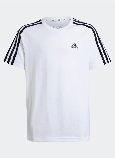 Essentials 3-Stripes Cotton Loose Fit Boyfriend T-Shirt