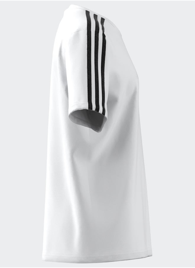 Essentials 3-Stripes Cotton Loose Fit Boyfriend T-Shirt