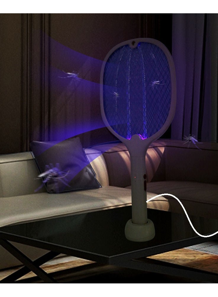 WEIDASI Mosquito Racket Fly Swatter with UV Light Auto Mode - Image 1