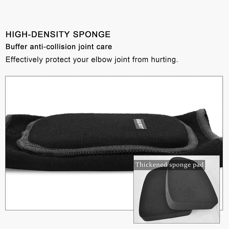 EULANT Elbow Pads for Kids Junior Youth, Toddler, Soft & Breathable Elbow Pad for Biking Volleyball Basketball Football Skating Dancing Crawl, Child Elbow Pads with Thicken Sponge Padding - Image 3