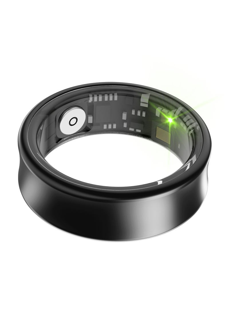 general Smart Ring SR05 for Heart Rate BlodOxygen Sleep Monitoring all Weather Motion Calculation 24-hour Health Monitoring Protect Your Health Sub-Black No.17 - Image 5