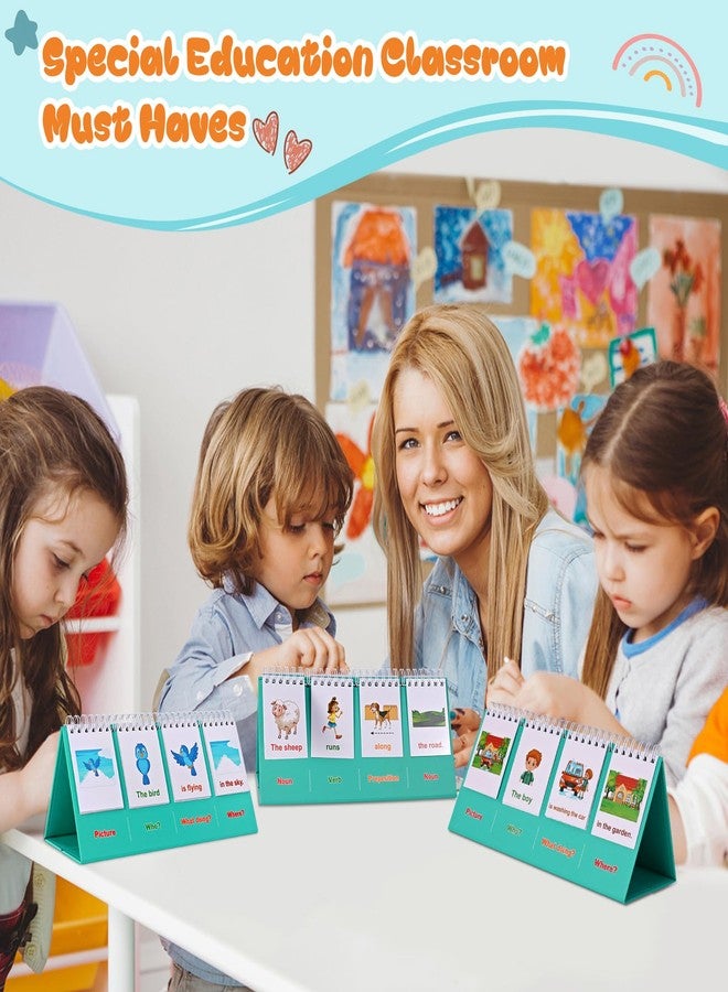 Coosilion Sentence Building for Kids-Speech Therapy Materials, Kindergarten School Supplies, Preschool 1st 2nd Grade Classroom Must Haves for Homeschool Supplies, Special Education Toys and Games for Toddlers - Image 3