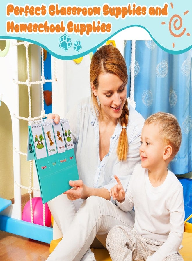 Coosilion Sentence Building for Kids-Speech Therapy Materials, Kindergarten School Supplies, Preschool 1st 2nd Grade Classroom Must Haves for Homeschool Supplies, Special Education Toys and Games for Toddlers - Image 4