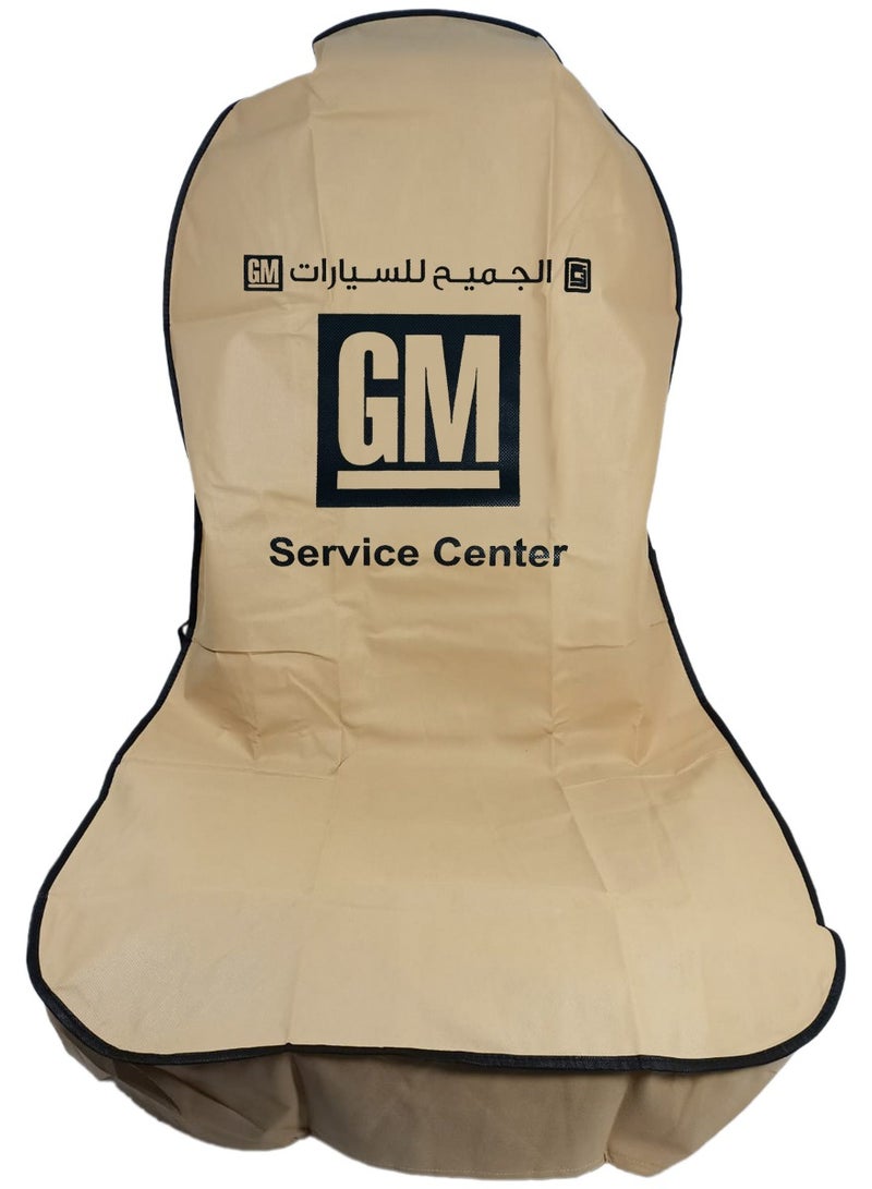 GM Universal Car Seat Protection Cover 2 Pcs Set, Disposable Front Seat Cover, Dust Protection Seat Cover, Service Center Seat Protector, Workshop Seat Cover, Automotive Interior Protection Cover, Universal Fit Car Seat Guard for Cars SUVs Vans . - Image 5