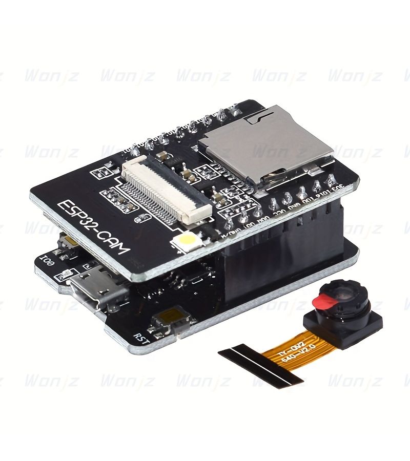 ESP32 Cam Module With Development Board For DIY Raspberry Pi Projects - Image 1