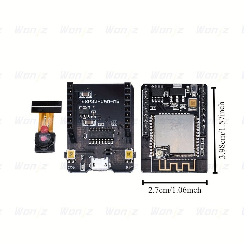 ESP32 Cam Module With Development Board For DIY Raspberry Pi Projects - Image 2