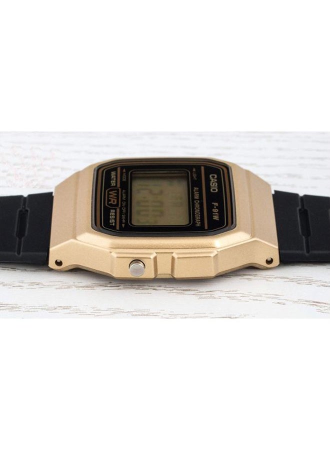 CASIO Men Vintage Series Water Resistant Digital Watch F-91WM-9A - 38 mm - Black - Image 5