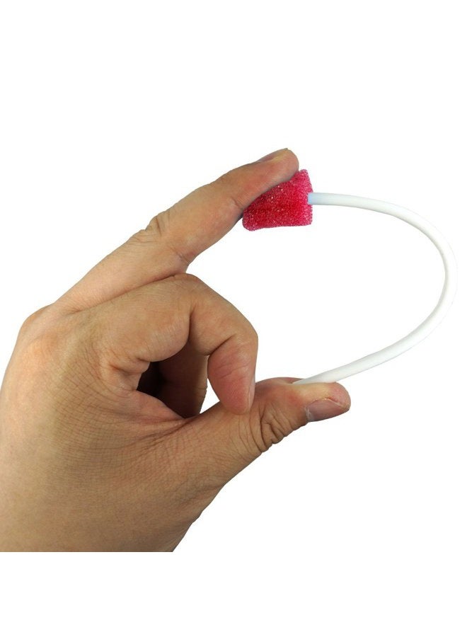 MUNKCARE Oral Swabs Flavored Lemon- Elderly Tooth Cleaning Sponges 150 counts - Image 2