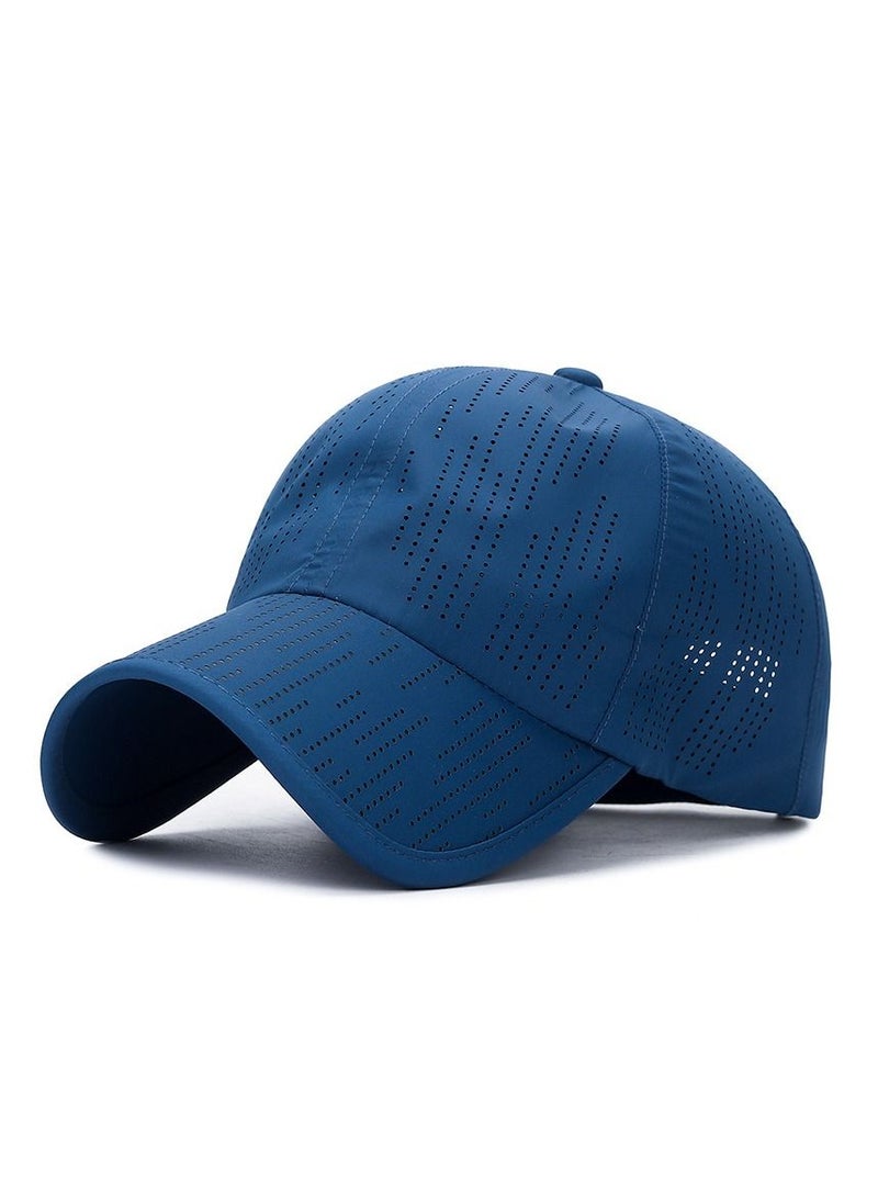 Loquat Fashion Simple Leisure Hat Dark Blue 