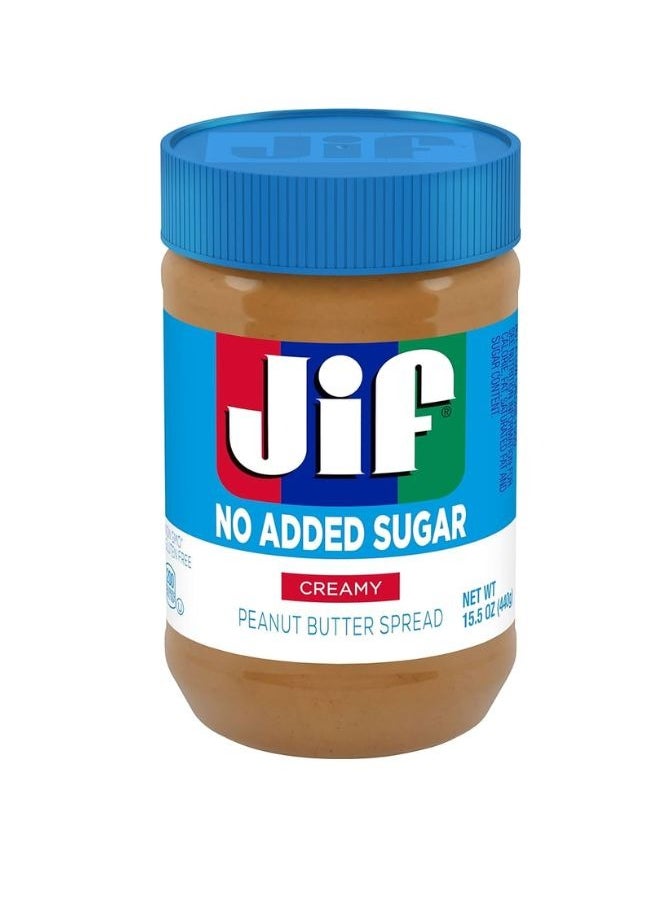 Jif Creamy Peanut Butter No Added Sugar 454g 