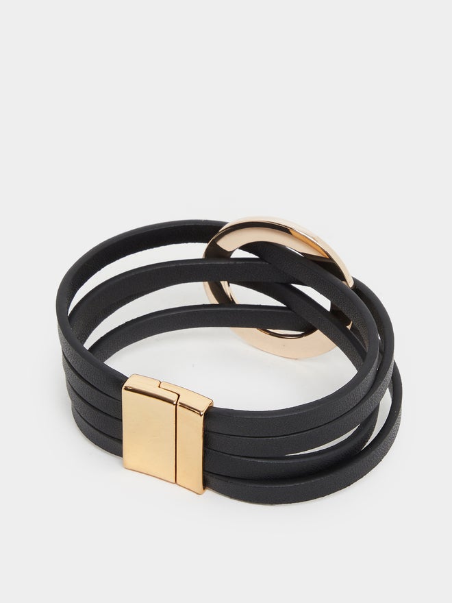 Styli Styli Leather Wrap Bracelet  - Image 3