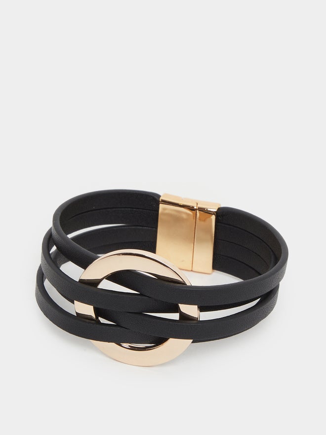 Styli Styli Leather Wrap Bracelet  - Image 2