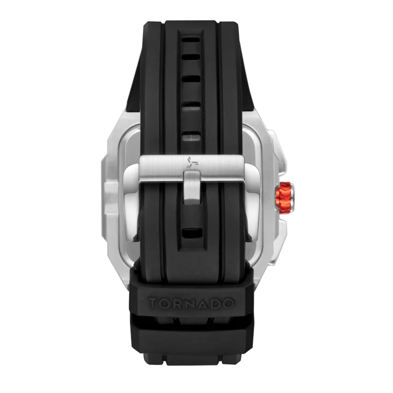 TORNADO  Men's FKM strap Multi Function Watch T26101-SFBB - 44mm mm for Men | Best Price UAE