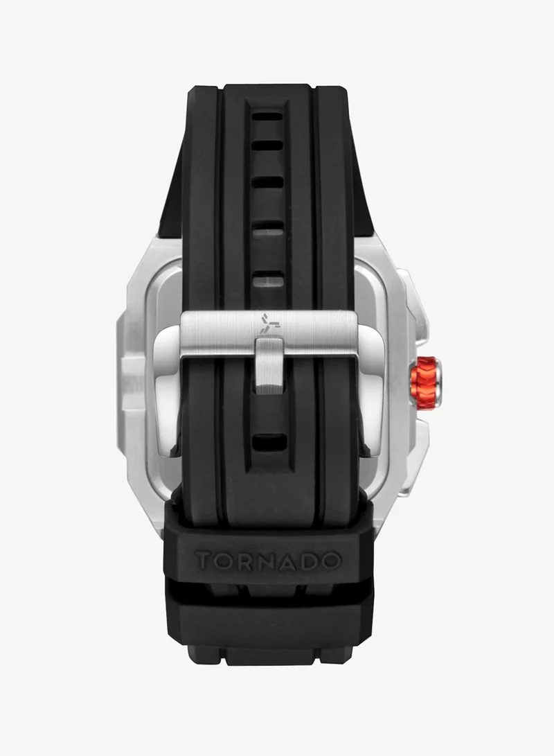 Tornado  Men's FKM strap Multi Function Watch T26101-SFBB - 44mm mm for Men | Best Price UAE