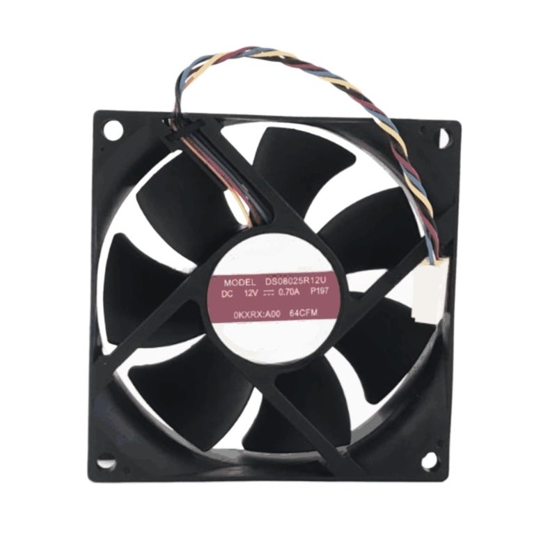 8025 80 مم 80x80x25 مم 12 فولت 0 70 أمبير مروحة تبريد تحكم سرعة PWM مروحة علبة الكمبيوتر - Image 2
