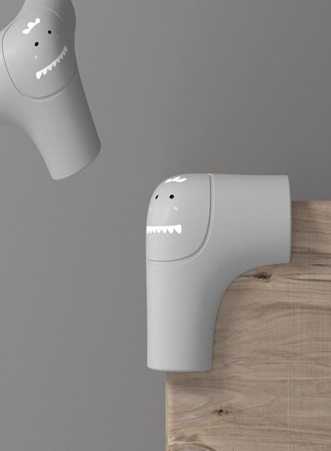 Trifecta Safety Triangular Table Edge Guard, Tri Wrap Protector for Desk, Range Hood, Cabinet, Coffee Table, Anti-Collision Protection | Easily Removed Corner Protector (6 Piece, Colour: Grey) - Image 5