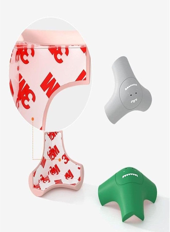 Trifecta Safety Triangular Table Edge Guard, Tri Wrap Protector for Desk, Range Hood, Cabinet, Coffee Table, Anti-Collision Protection | Easily Removed Corner Protector (6 Piece, Colour: Grey) - Image 4