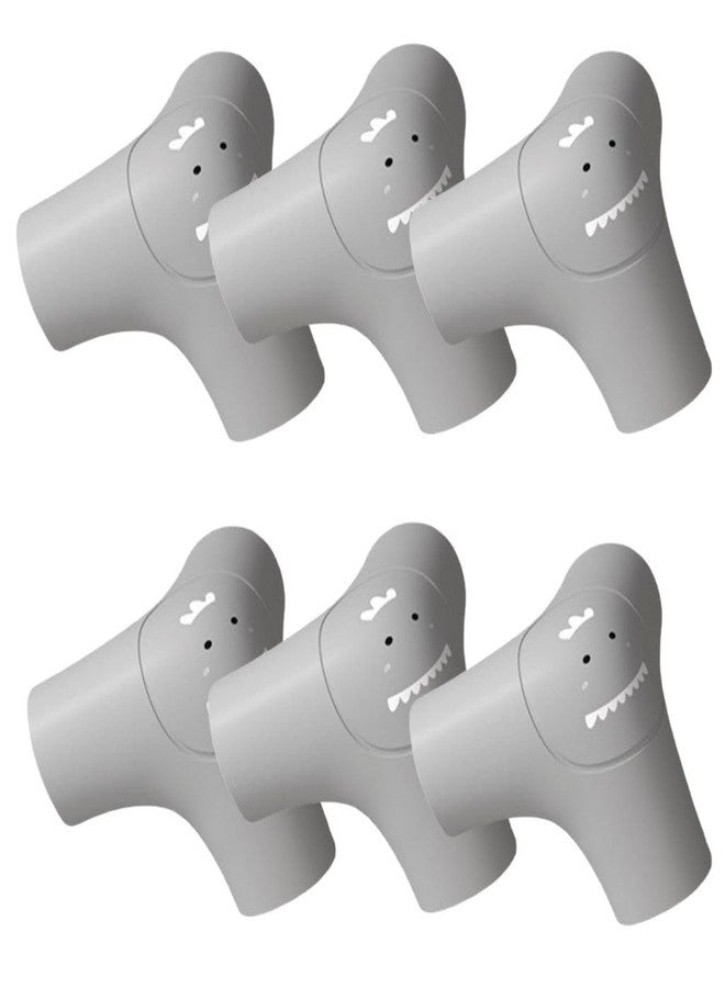 Trifecta Safety Triangular Table Edge Guard, Tri Wrap Protector for Desk, Range Hood, Cabinet, Coffee Table, Anti-Collision Protection | Easily Removed Corner Protector (6 Piece, Colour: Grey) - Image 1