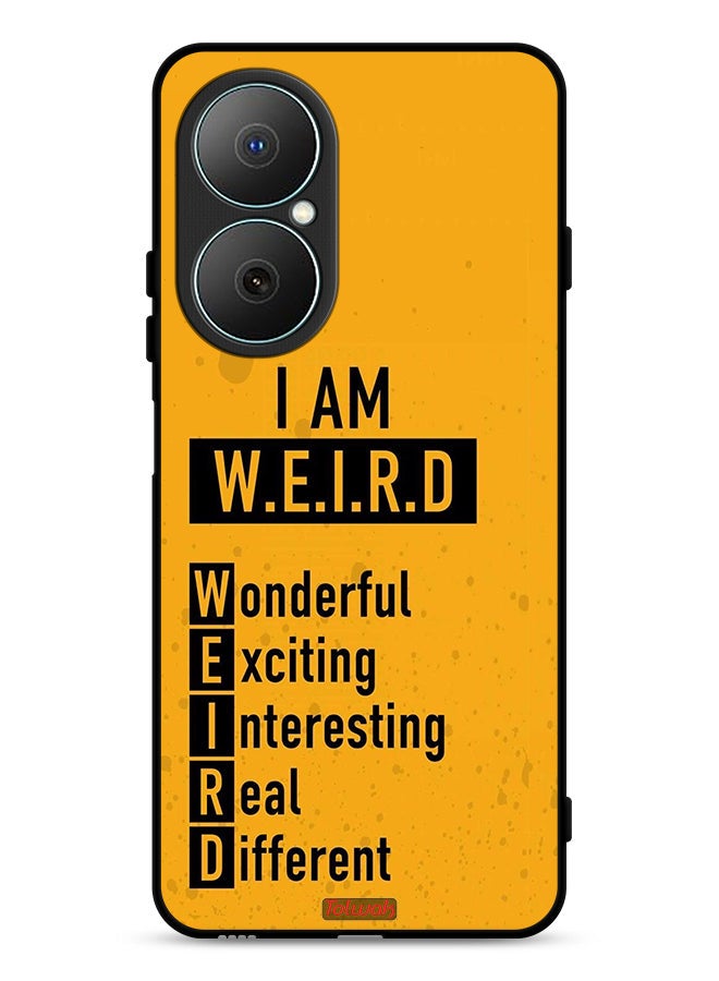 Tolwak Huawei Nova Y73 Protective Case Cover I Am Weird