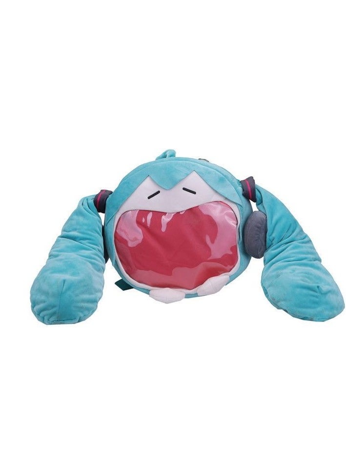 General - Cute Miku Hatsune Fufu Pain Bag Plush Doll Cartoon Backpack Small-Scale INS Style - Image 1