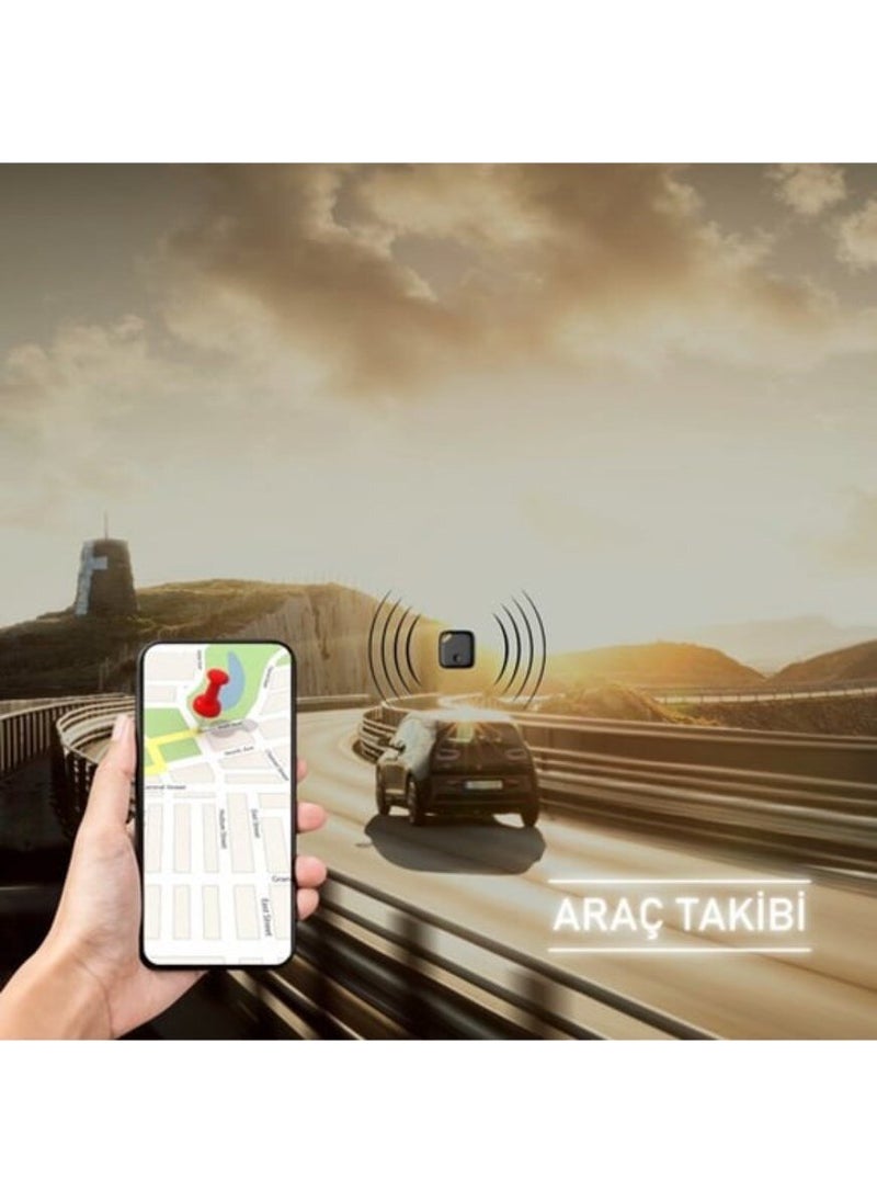Techmaster Airtag Ios iPhone iPad Mac Compatible Smart Gps Tracking Device Tracking Locator Square  - Image 5
