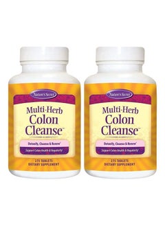 Multi-Herb Colon Cleanse by Nature's Secret | Supports Digestive Health and Regularity, 275 Tablets (Pack of 2)