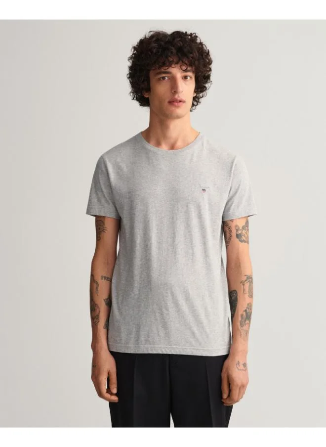 GANT Monogram Crew Neck T-Shirt