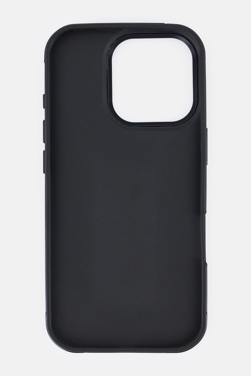 LEVELO iPhone 16 Pro Pelle Leather Protective Case, Black - Image 3