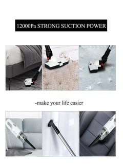 ARNOTEC Cordless Vacuum Cleaner, 12000Pa Powerful Cordless Vacuum with 6000 mAh Battery, 35Mins Long Runtime, Lightweight & Ultra-Quiet Stick Vacuum for Hardwood Floor Carpet Pet Car Cleaning  - Image 4