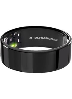 Ultrahuman Ring AIR-Smart Ring Health Tracker, Size First with Ultrahuman Sizing Kit,Sleep Tracker,Smart Ring for Men/Women,Fitness Tracker - Aster Black (Size 13)
