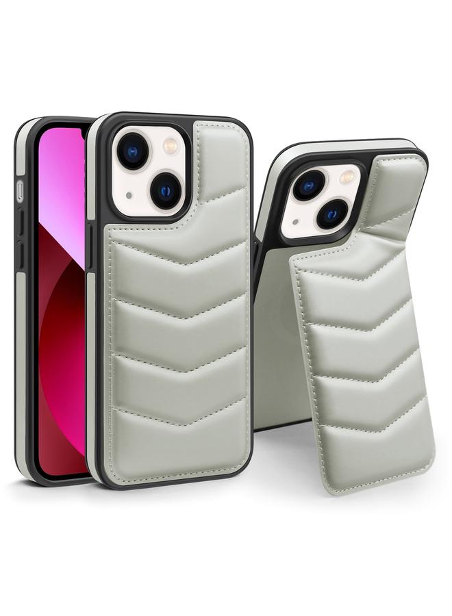 S-TOP Case For iPhone 13 Down Jacket Card Bag Holder MagSafe Phone Case - Image 1