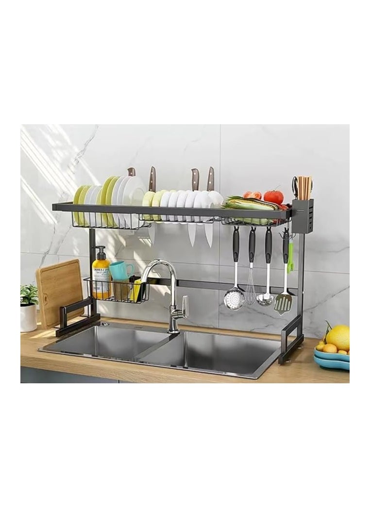 The Sink Dish Drying Rack Single Layer 75cm Sink length Rack Dish Drainer Rack