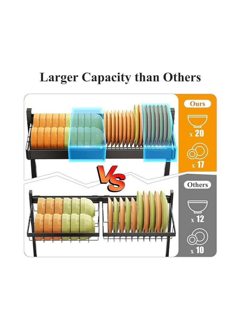 The Sink Dish Drying Rack Single Layer 75cm Sink length Rack Dish Drainer Rack