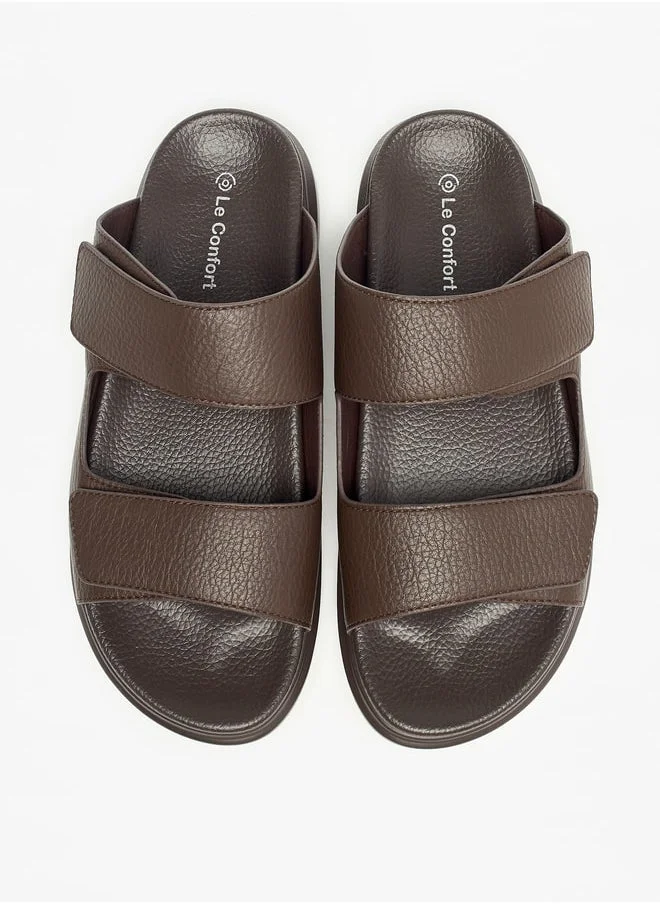 Le Confort Solid Slip-On Sandals