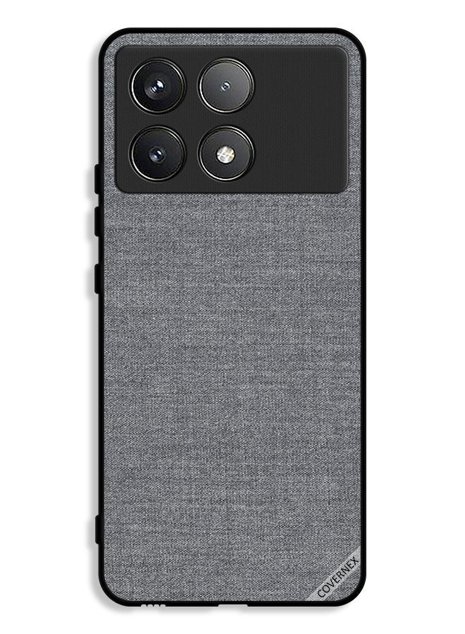 Covernex غطاء حماية لجهاز Xiaomi Poco X6 Pro 5G بنمط قماش - Image 1