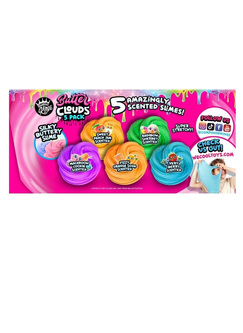 COMPOUND Kings - We Cool Butter Clouds 5pk. Gift for Kids Girls & Boys for 4+ Ages - Image 1