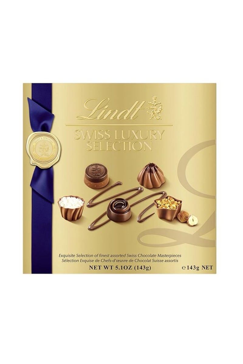 Lindt Swiss Luxury Selection Assorted Chocolate Gift Box 193g - Image 2