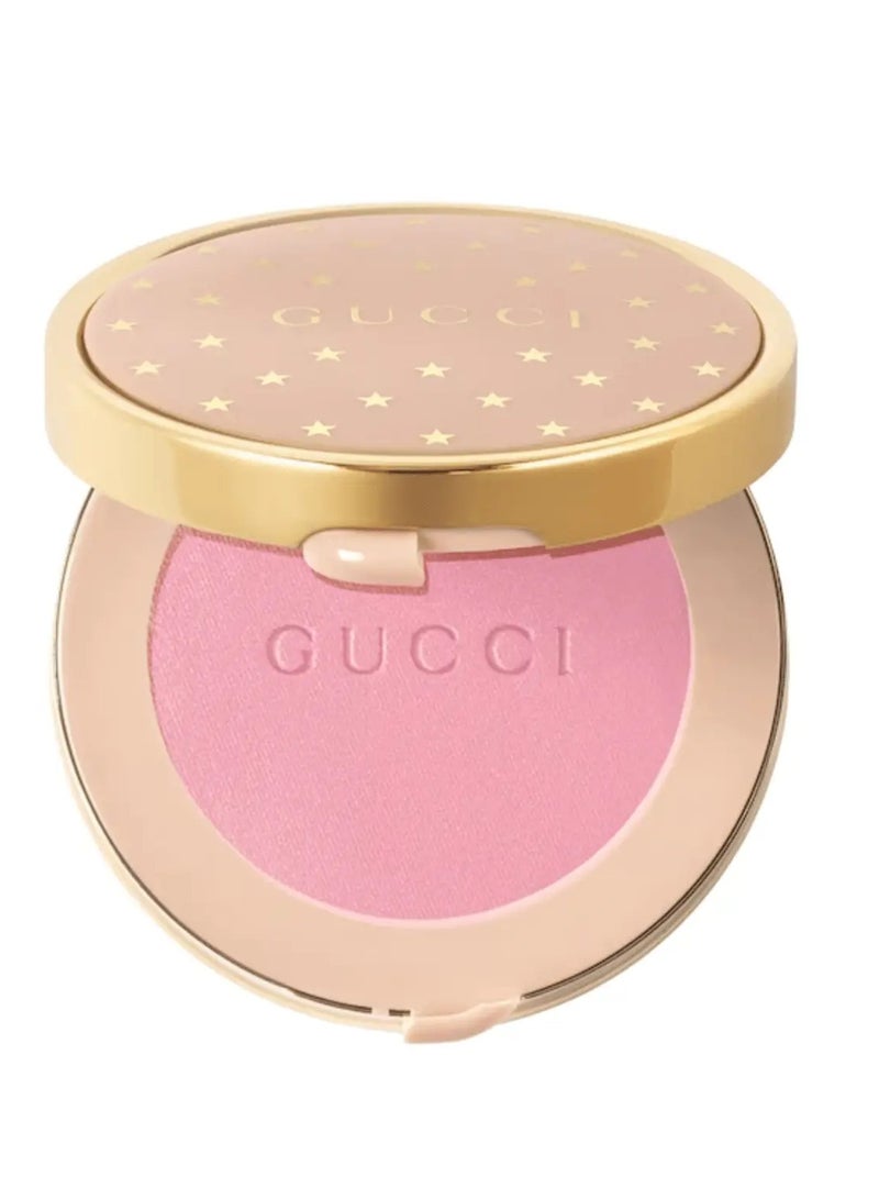 GUCCI بلاشر مات لامع من غوتشي للخدود والعينين - 07 وردي حقيقي 5.5 جرام - Image 1