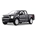 SASBSC Pickup Truck Toys for Boys Age 38 Toy Trucks for Boy Ages 47 Diecast Metal Model Truck with Light and Sound Pull Back Toy Cars Gifts for 3 Year Old Kids Black - Image 3