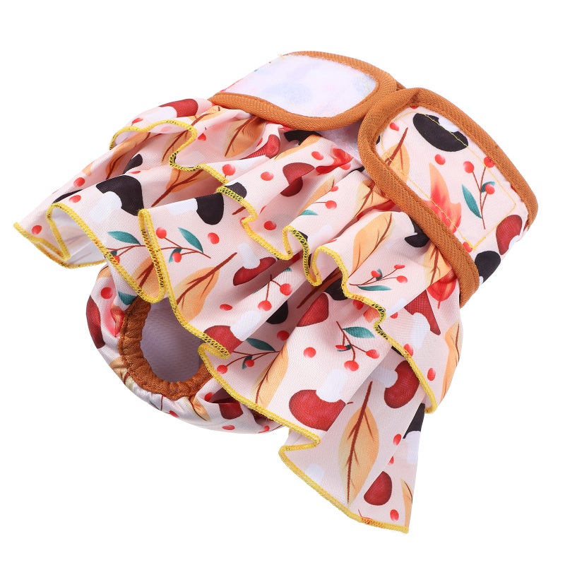 Female Dog Dress Washable Female Period Pant Absorbent Doggy Diaper for Dog in Period - Image 1